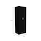 Tuhome Aurora Armoire, Two Interior Shelves, Rod, Double Door, Black CLW6471 - alternate 8